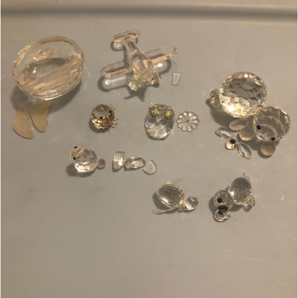 Swarovski Figurines NEED REPAIR